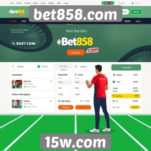 Análise da experiência do usuário no bet858.com